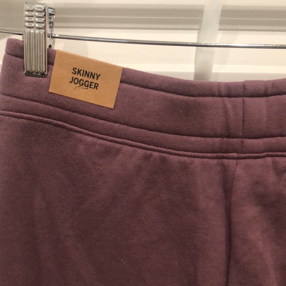 NWT Victoria Secret PINK Purple Logo Lounge Skinny Jogger XS - Picture 5 of 11